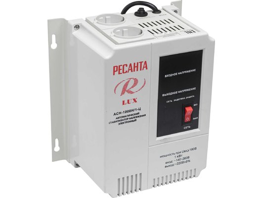 Стабилизатор напряжения РЕСАНТА АСН-1000Н/1-Ц
